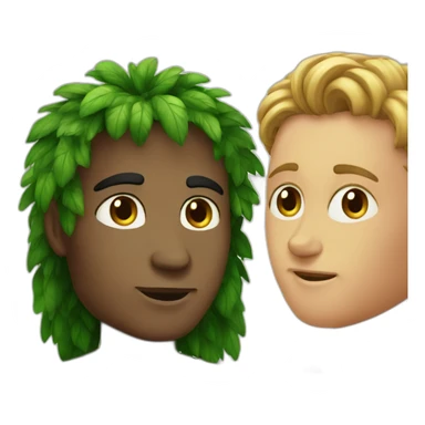 Adam and Eve sticker