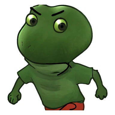 Mexican boy running from cops sticker