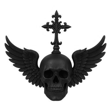 goth object, remove background sticker