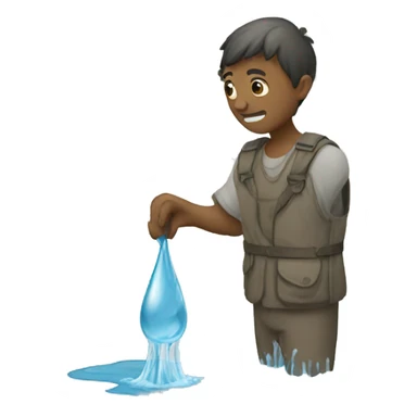 water puller sticker