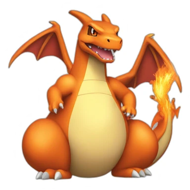 Pokemon charizard sticker