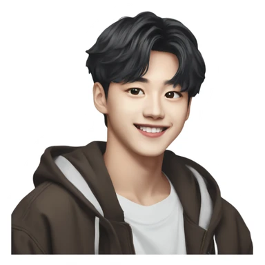 Hyunjin from stray kids sticker