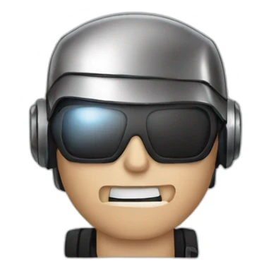 Steve Jobs as terminator sticker