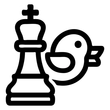 Chess flappy bird game  sticker