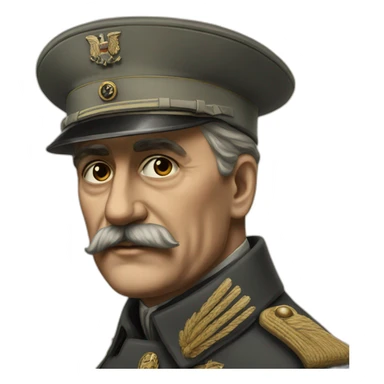 1918 German Leader sticker