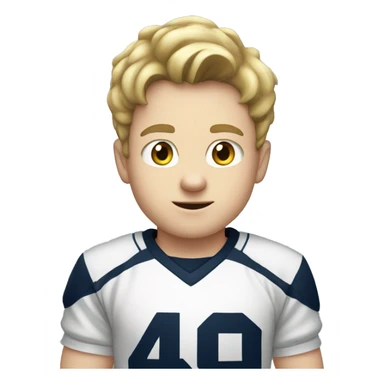 White Kid wearing PSU shirt playing video games sticker