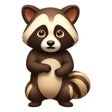 tanuki sticker