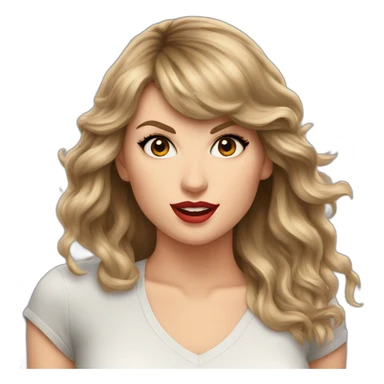 taylor-swift-bj-face sticker