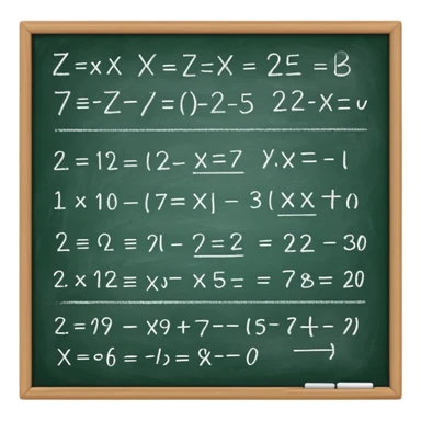 a bunch of mathematical equations sticker