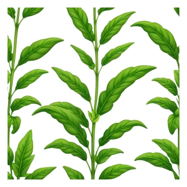 Plantain weed sticker