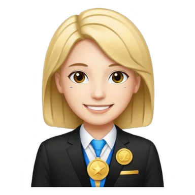 🏳️‍⚧️+🥇+🕴 sticker