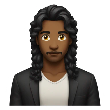  black hair serious and impatient rich 22 yrs old sticker