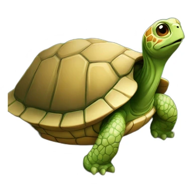 Chat sur tortue sticker