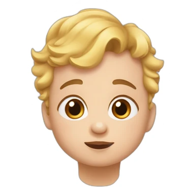 Bébé qui dit coucou sticker