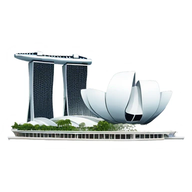 Marina Bay Sands building sticker
