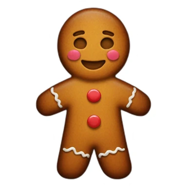 gingerbreadman sticker