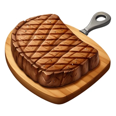 grilled steak sticker