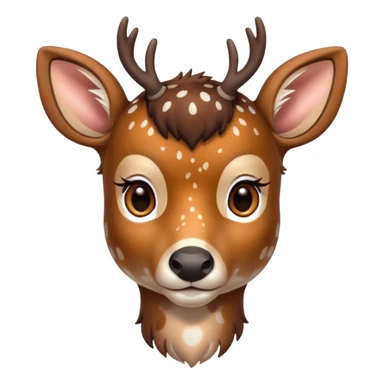 SPOTTED DEAR sticker