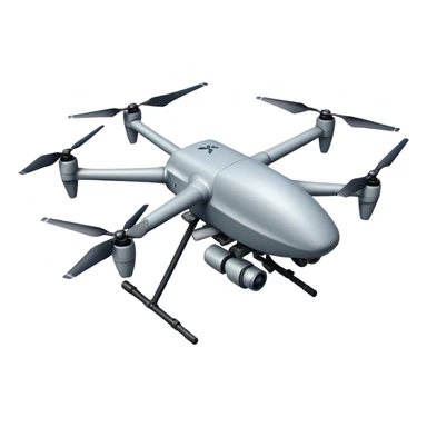 Long range military drone sticker