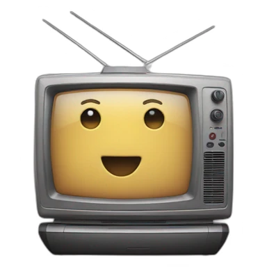 modern television sticker