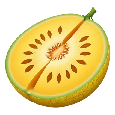yellow melon sticker