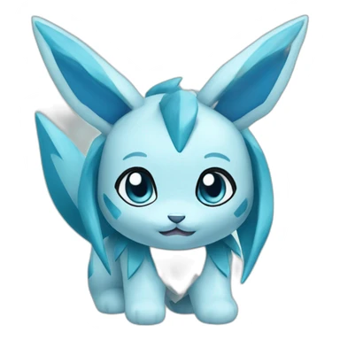 Glaceon Pokemon sticker