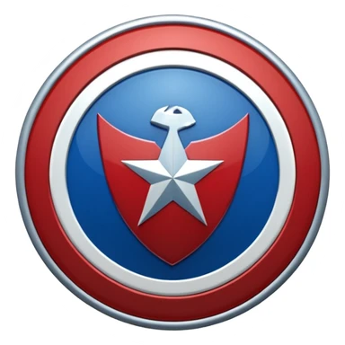 escudo del capitán América sticker