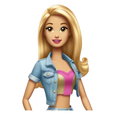Barbie enamorada  sticker