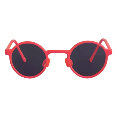 round glasses sticker