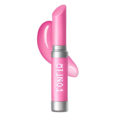 lip gloss light pink sticker