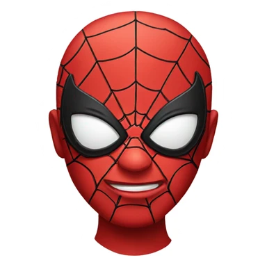 Spiderman wearing Disney ears sticker