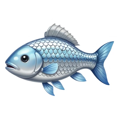 Minnow fish sticker