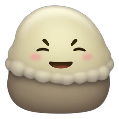 a cozy blob sticker