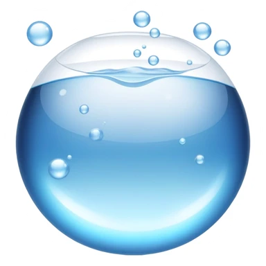 boiling water bubbles sticker