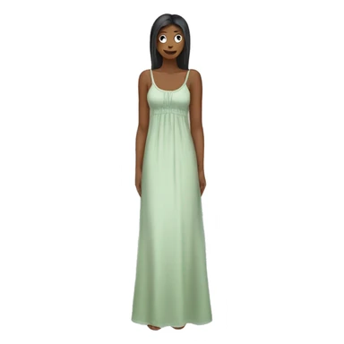 tight maxi dress with straps hanger sticker