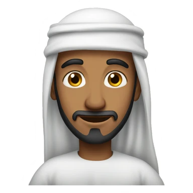 Arabian man sticker