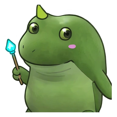 Ditto with a wand sticker