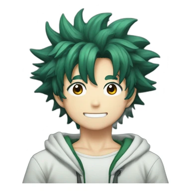 Izuku midoria sticker
