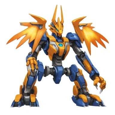 Medabot-Charizard-Bionicle-Digimon-Mecha sticker