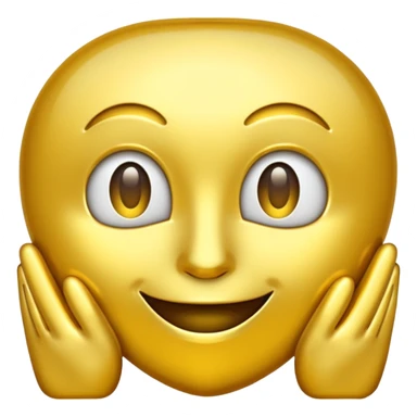 create a golden gold emoji  the most attractive any one or all of them ill choose it should be fully golden sticker