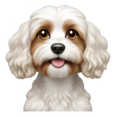 cavachon dog sticker