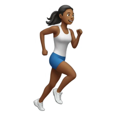 running woman sticker