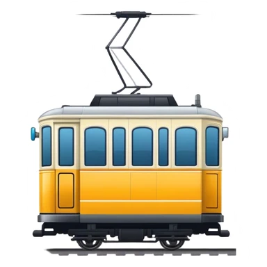 Russian tram sticker