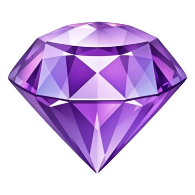 glitter purple crystal diamond sticker