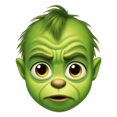 baby grinch sticker