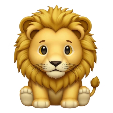 lion stuffed animal sticker