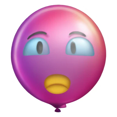 Ballon holographique  sticker