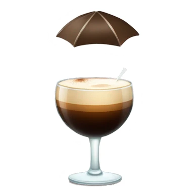 glass of espresso martini sticker