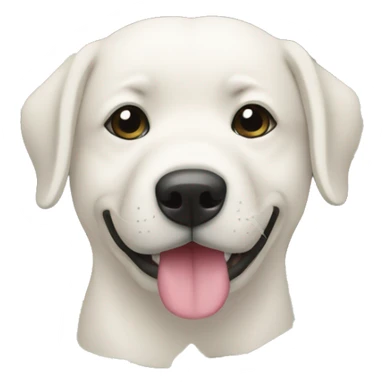 Un chien qui pleure des billets  sticker