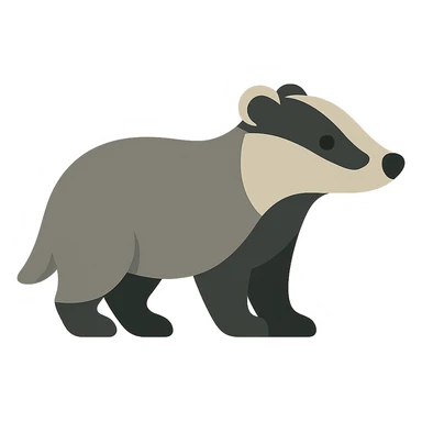 Badger sticker